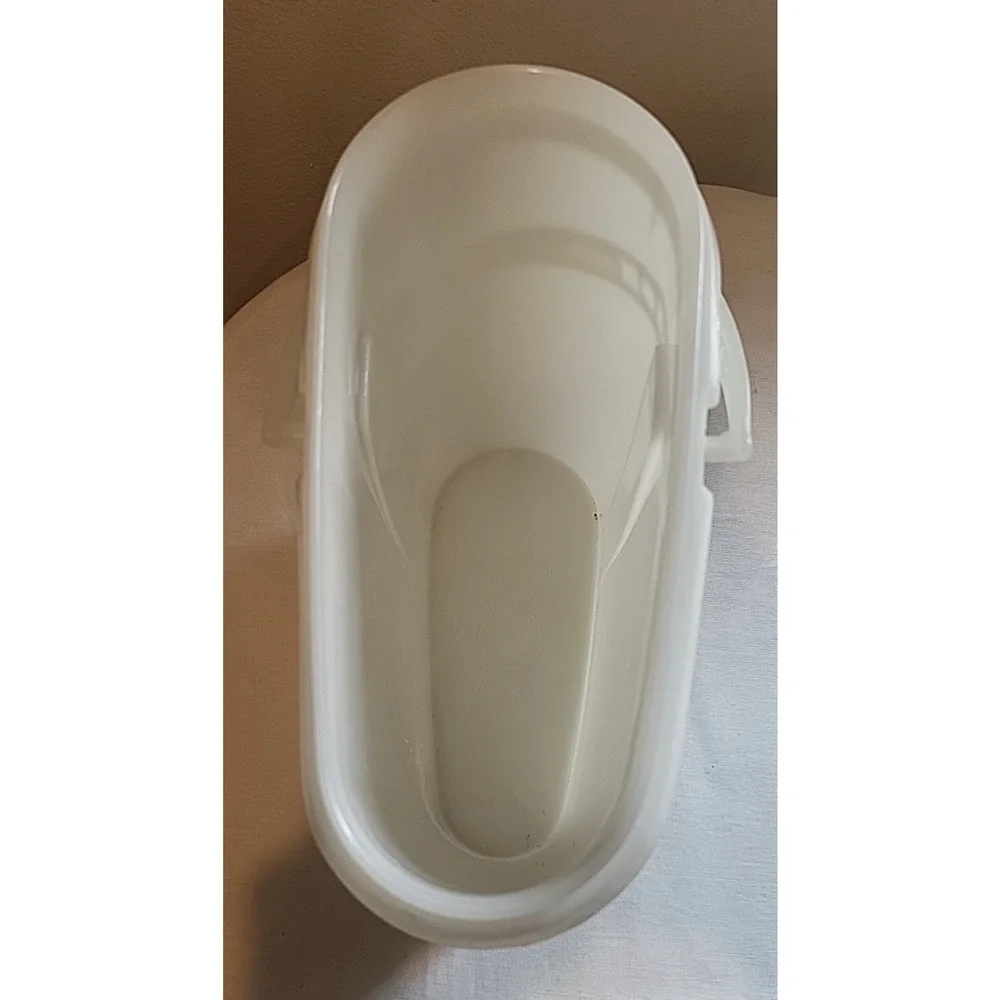 Tupperware Clear Drink Pitcher 587-1 & Lid 510-29 & Handle 593-2 Made In USA
